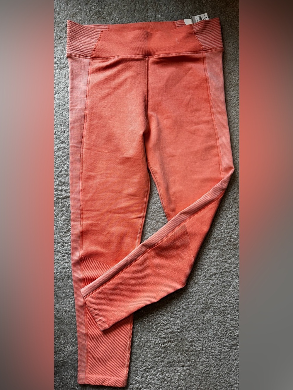 Offline by aerie Coral Ribbed leggings